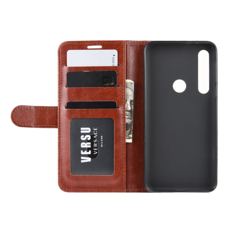 For Motorola One Macro / G8 Play R64 Texture Single Fold Horizontal Flip Leather Case with Holder & Card Slots & Wallet