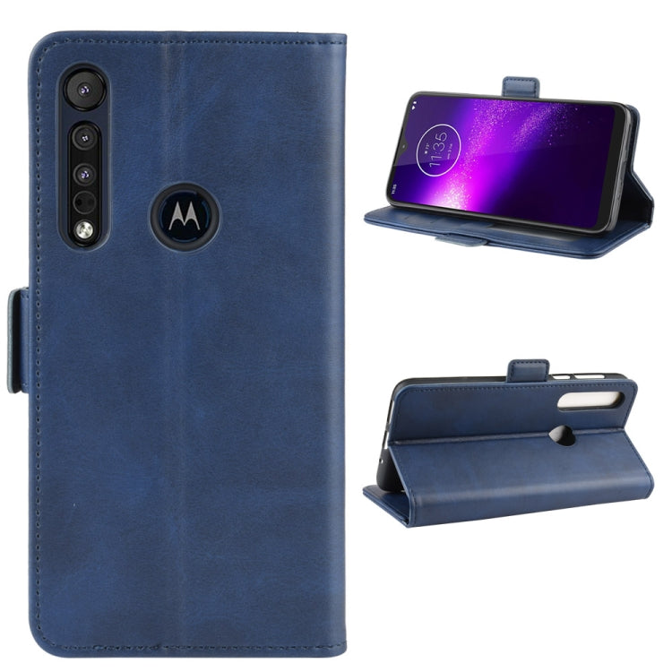 For Motorola One Macro / G8 Play Wallet Stand Leather Cell Phone Case with Wallet & Holder & Card Slots