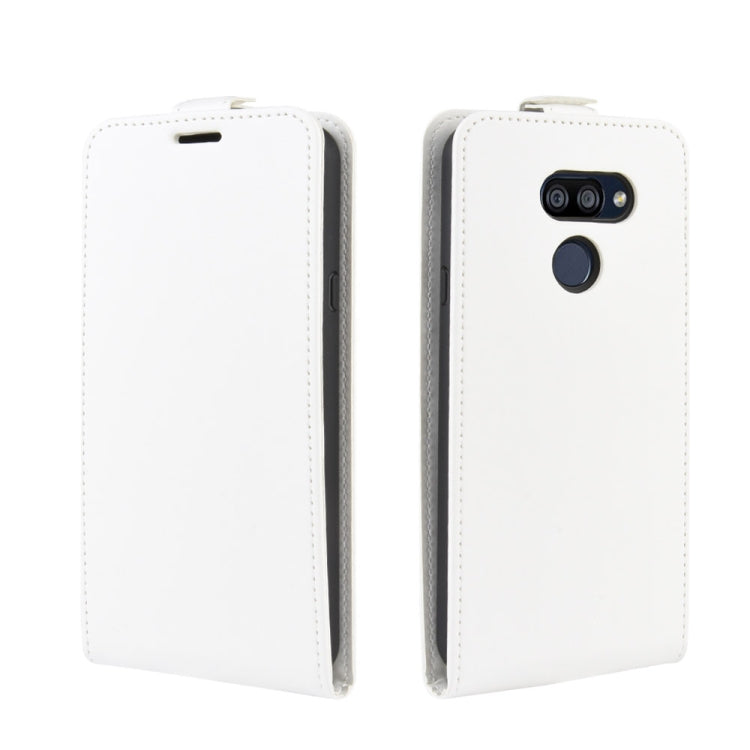 For LG K40S Crazy Horse Vertical Flip Leather Protective Case