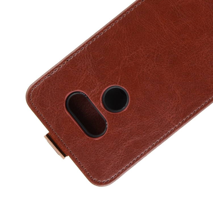 For LG K40S Crazy Horse Vertical Flip Leather Protective Case