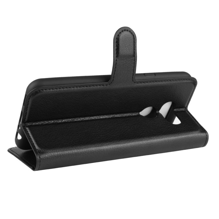 For LG K40S Litchi Texture Horizontal Flip Leather Case with Wallet & Holder & Card Slots