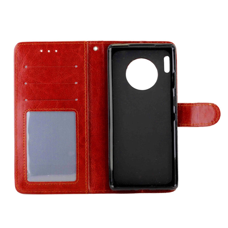 For Huawei Mate30 Pro Crazy Horse Texture Horizontal Flip Leather Case with Holder & Card Slots & Wallet & Photo Frame