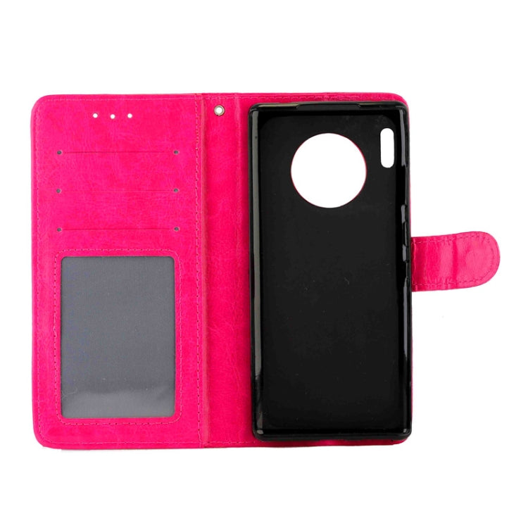 For Huawei Mate30 Pro Crazy Horse Texture Horizontal Flip Leather Case with Holder & Card Slots & Wallet & Photo Frame