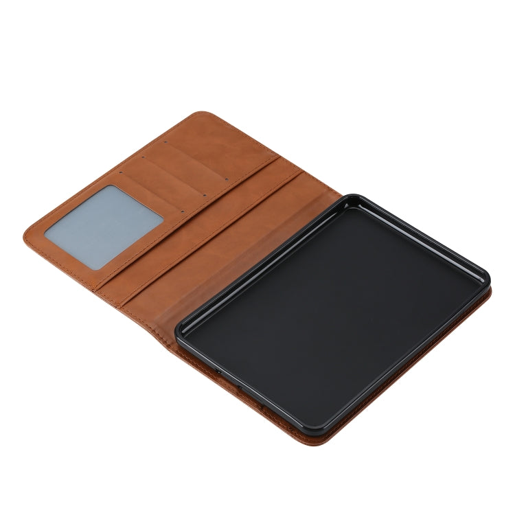 For kindle 2019 Knead Skin Texture Horizontal Flip Leather Case with Photo Frame & Holder & Card Slots & Wallet