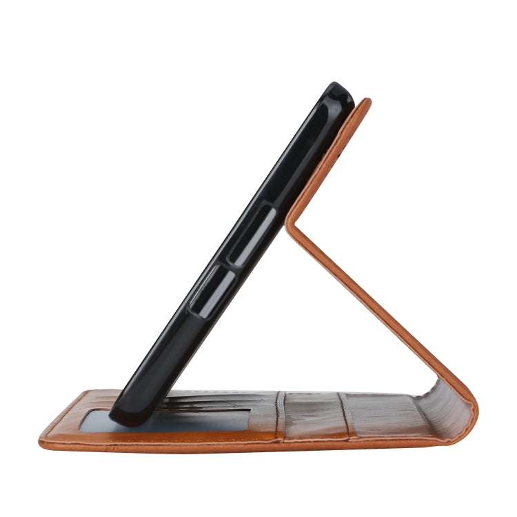 For kindle1234 Knead Skin Texture Horizontal Flip Leather Case with Photo Frame & Holder & Card Slots & Wallet