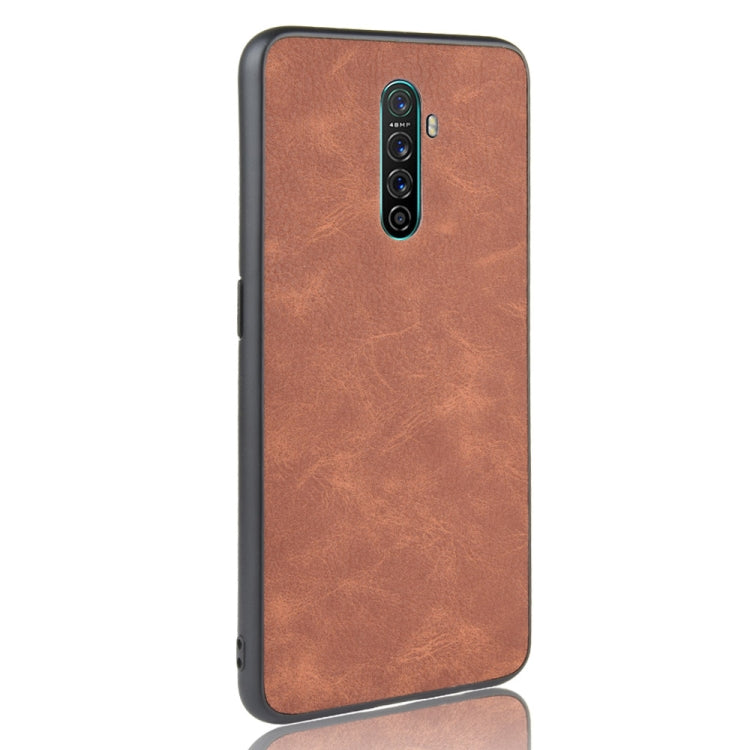 For OPPO Realme X2 Pro / Reno Ace Shockproof Sheep Skin PC + PU + TPU Case(Brown)