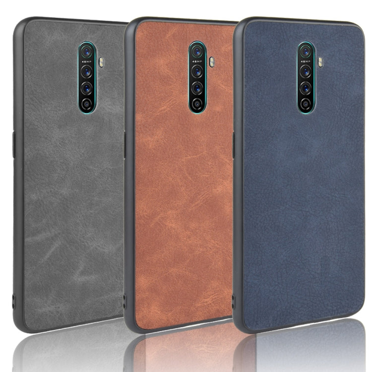 For OPPO Realme X2 Pro / Reno Ace Shockproof Sheep Skin PC + PU + TPU Case(Brown)