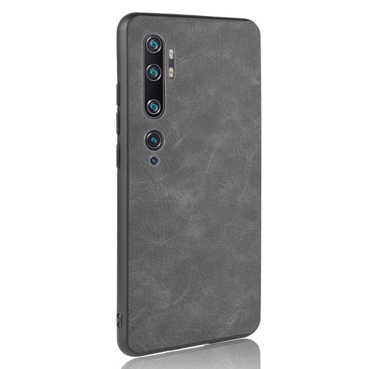 For Xiaomi Mi Note 10 / Note10 Pro / Mi CC9 Pro Shockproof Sheep Skin PC + PU + TPU Case(Light Black)