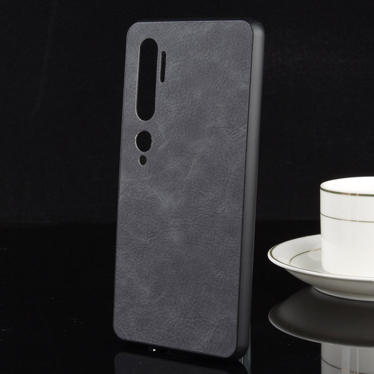 For Xiaomi Mi Note 10 / Note10 Pro / Mi CC9 Pro Shockproof Sheep Skin PC + PU + TPU Case(Light Black)