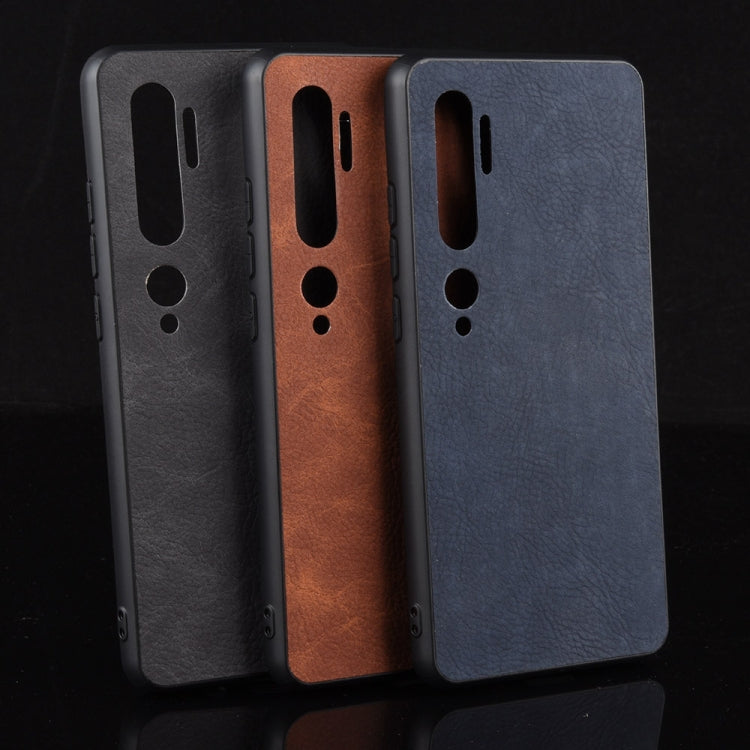 For Xiaomi Mi Note 10 / Note10 Pro / Mi CC9 Pro Shockproof Sheep Skin PC + PU + TPU Case(Light Black)