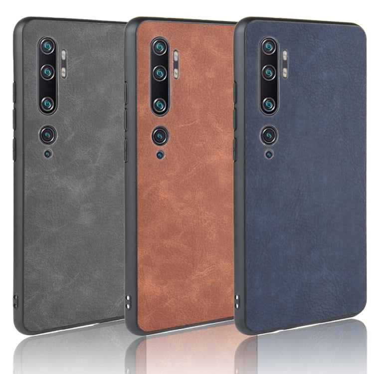 For Xiaomi Mi Note 10 / Note10 Pro / Mi CC9 Pro Shockproof Sheep Skin PC + PU + TPU Case(Light Black)