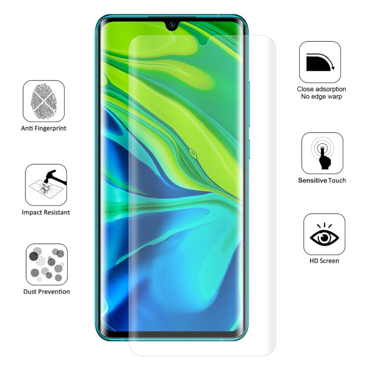 For Xiaomi CC9 Pro/Note 10 Global 2 PCS ENKAY Hat-Prince 0.1mm 3D Full Screen Protector Explosion-proof Hydrogel Film