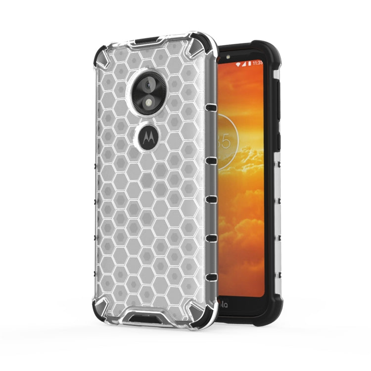 For Motorola Moto E5 Play Go Shockproof Honeycomb PC + TPU Case