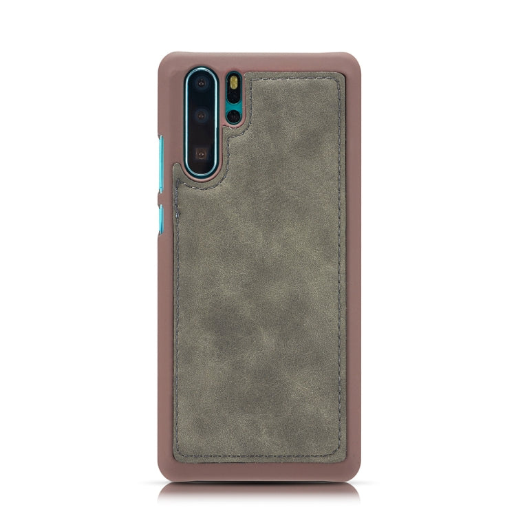 For Huawei P30 Pro Retro Magnetic Detachable Horizontal Flip Leather Case with Card Slots & Wallet & Photo Frame