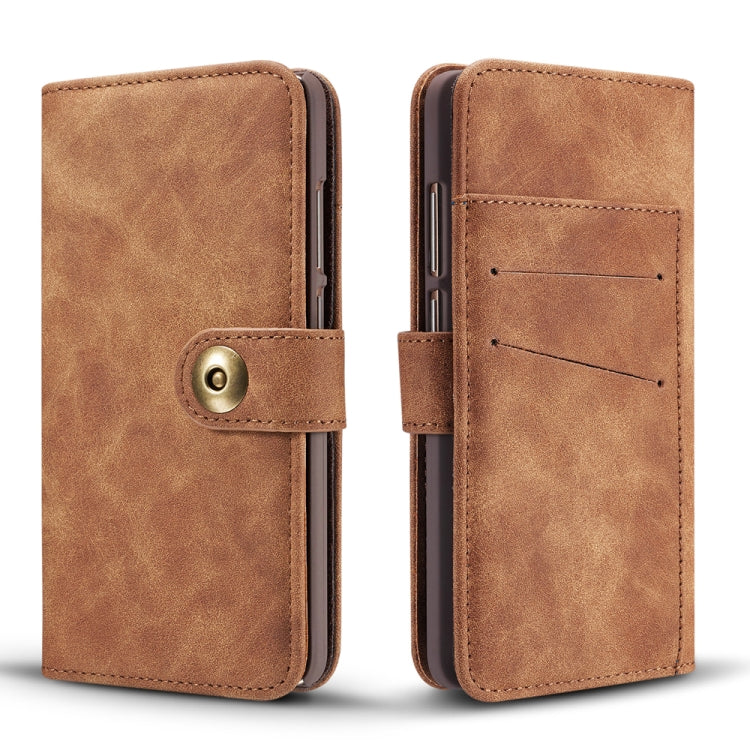 For Huawei P30 Pro Retro Magnetic Detachable Horizontal Flip Leather Case with Card Slots & Wallet & Photo Frame