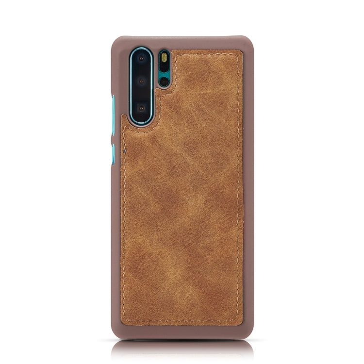 For Huawei P30 Pro Retro Magnetic Detachable Horizontal Flip Leather Case with Card Slots & Wallet & Photo Frame