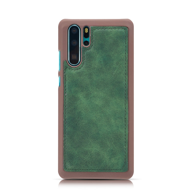 For Huawei P30 Pro Retro Magnetic Detachable Horizontal Flip Leather Case with Card Slots & Wallet & Photo Frame