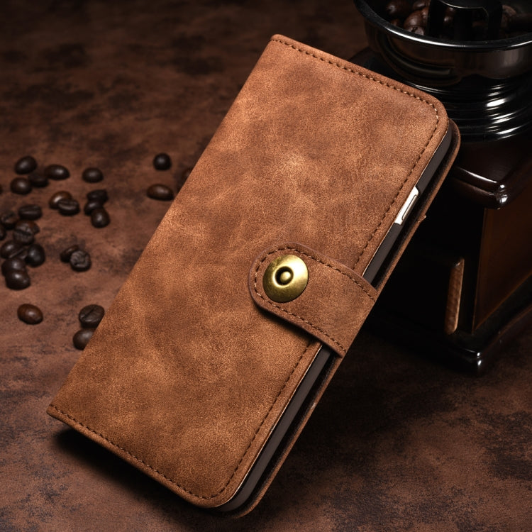 For Huawei P30 Retro Magnetic Detachable Horizontal Flip Leather Case with Card Slots & Wallet & Photo Frame