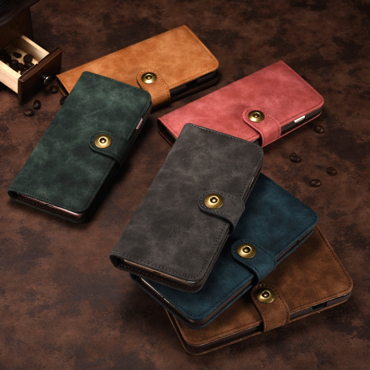 For Huawei P30 Retro Magnetic Detachable Horizontal Flip Leather Case with Card Slots & Wallet & Photo Frame