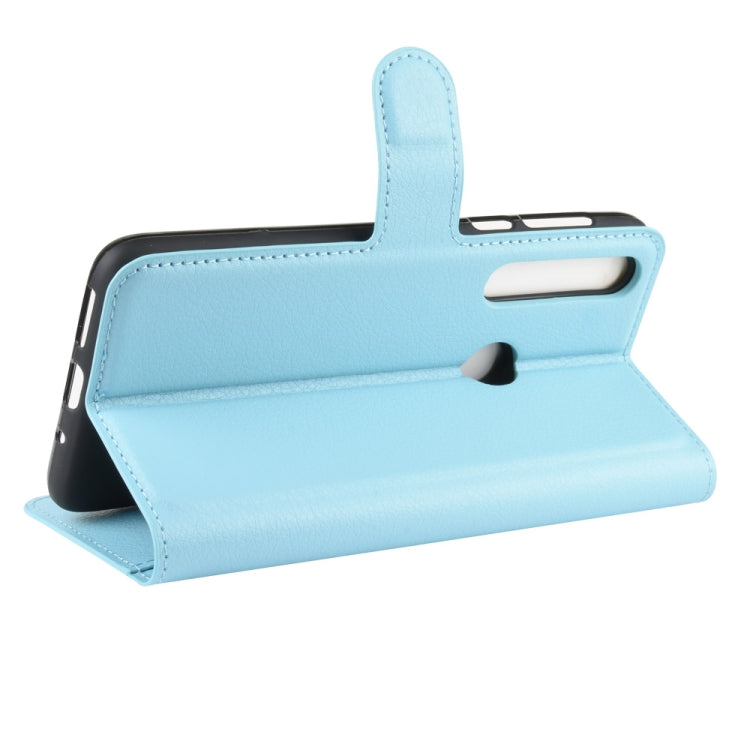 For Motorola Moto G8 Plus Litchi Texture Horizontal Flip Protective Case with Holder & Card Slots & Wallet