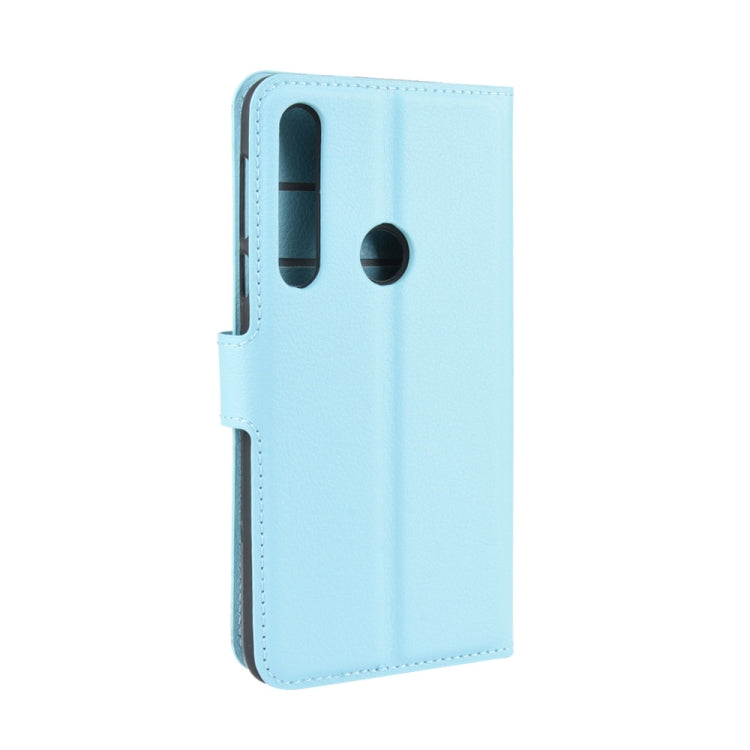 For Motorola Moto G8 Plus Litchi Texture Horizontal Flip Protective Case with Holder & Card Slots & Wallet