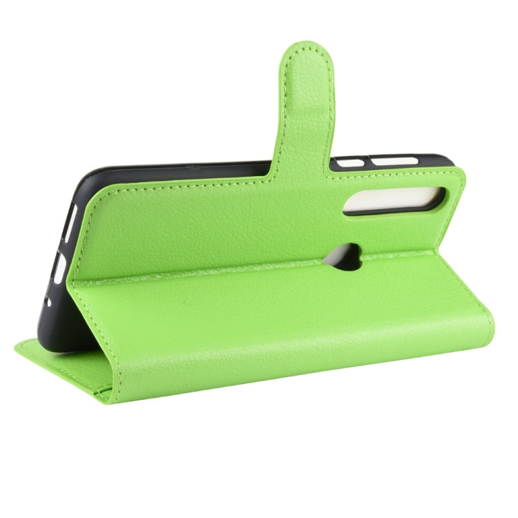 For Motorola Moto G8 Plus Litchi Texture Horizontal Flip Protective Case with Holder & Card Slots & Wallet