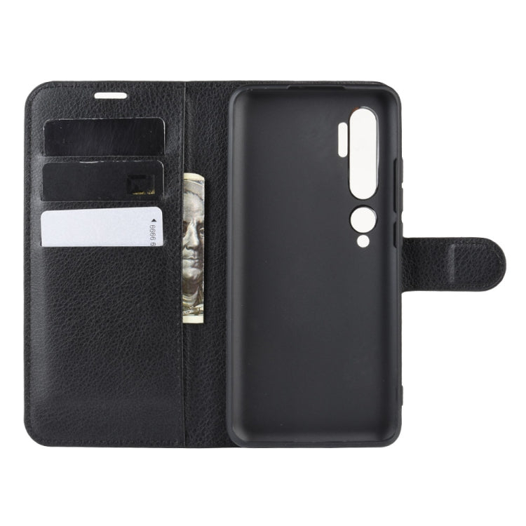 For Xiaomi Mi Note 10 / Note 10 Pro / CC9 Pro Litchi Texture Horizontal Flip Protective Case with Holder & Card Slots & Wallet