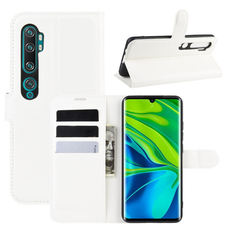 For Xiaomi Mi Note 10 / Note 10 Pro / CC9 Pro Litchi Texture Horizontal Flip Protective Case with Holder & Card Slots & Wallet