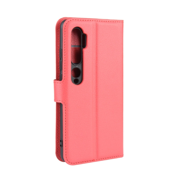 For Xiaomi Mi Note 10 / Note 10 Pro / CC9 Pro Litchi Texture Horizontal Flip Protective Case with Holder & Card Slots & Wallet