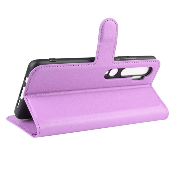 For Xiaomi Mi Note 10 / Note 10 Pro / CC9 Pro Litchi Texture Horizontal Flip Protective Case with Holder & Card Slots & Wallet