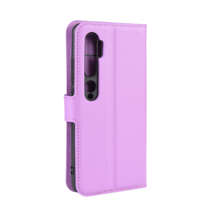 For Xiaomi Mi Note 10 / Note 10 Pro / CC9 Pro Litchi Texture Horizontal Flip Protective Case with Holder & Card Slots & Wallet