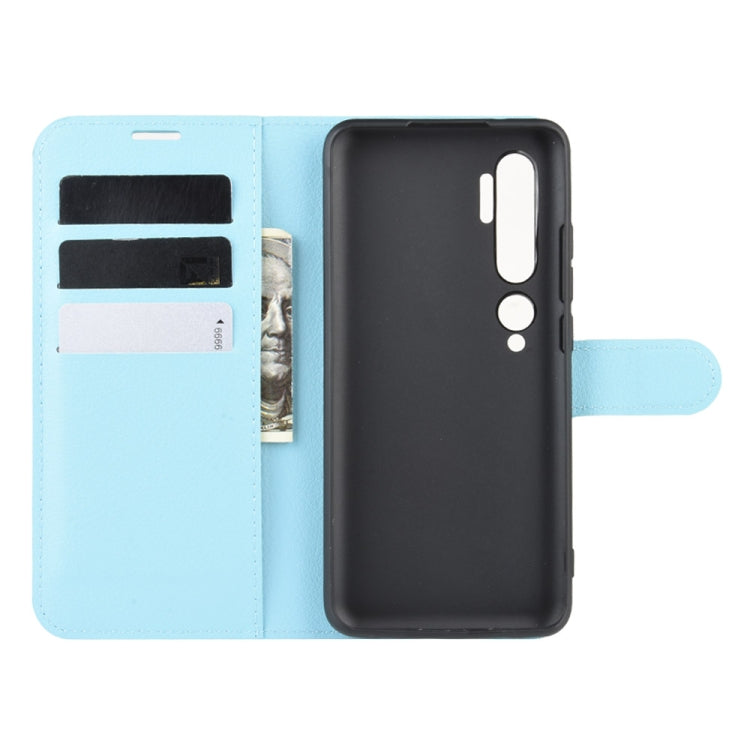 For Xiaomi Mi Note 10 / Note 10 Pro / CC9 Pro Litchi Texture Horizontal Flip Protective Case with Holder & Card Slots & Wallet