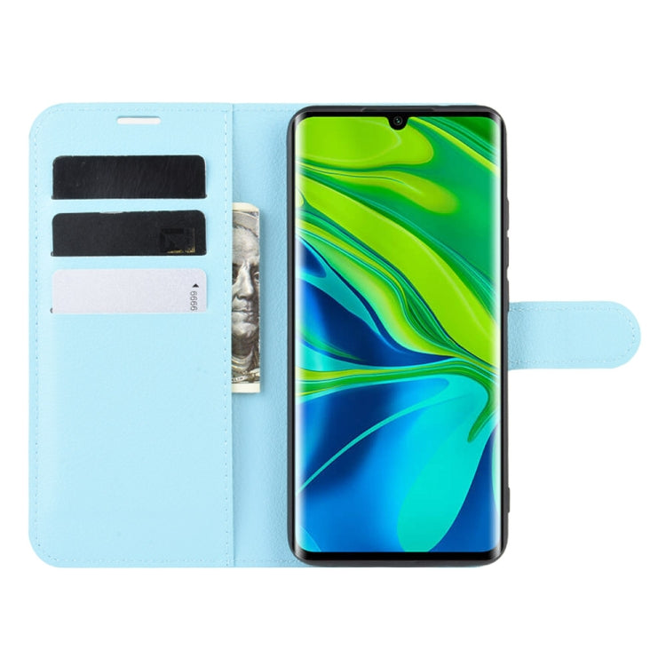 For Xiaomi Mi Note 10 / Note 10 Pro / CC9 Pro Litchi Texture Horizontal Flip Protective Case with Holder & Card Slots & Wallet