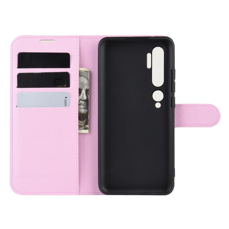 For Xiaomi Mi Note 10 / Note 10 Pro / CC9 Pro Litchi Texture Horizontal Flip Protective Case with Holder & Card Slots & Wallet
