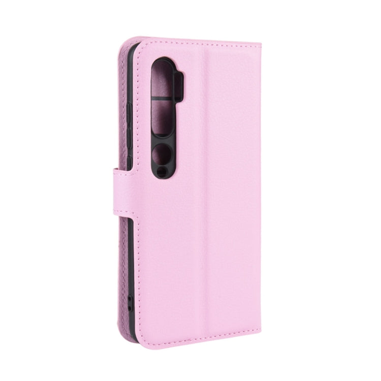 For Xiaomi Mi Note 10 / Note 10 Pro / CC9 Pro Litchi Texture Horizontal Flip Protective Case with Holder & Card Slots & Wallet