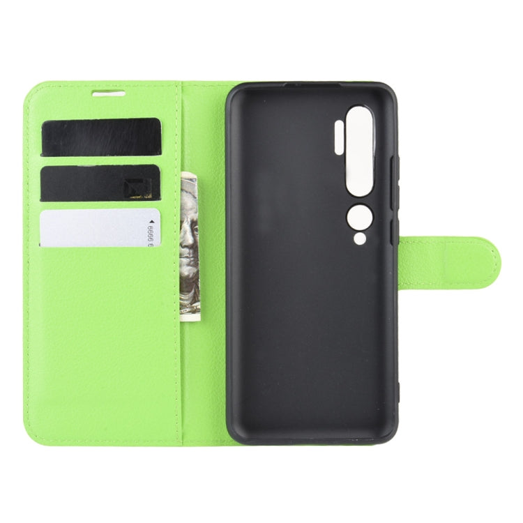 For Xiaomi Mi Note 10 / Note 10 Pro / CC9 Pro Litchi Texture Horizontal Flip Protective Case with Holder & Card Slots & Wallet