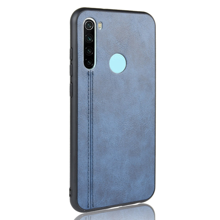 For Xiaomi Redmi Note 8T Shockproof Sewing Cow Pattern Skin PC + PU + TPU Case