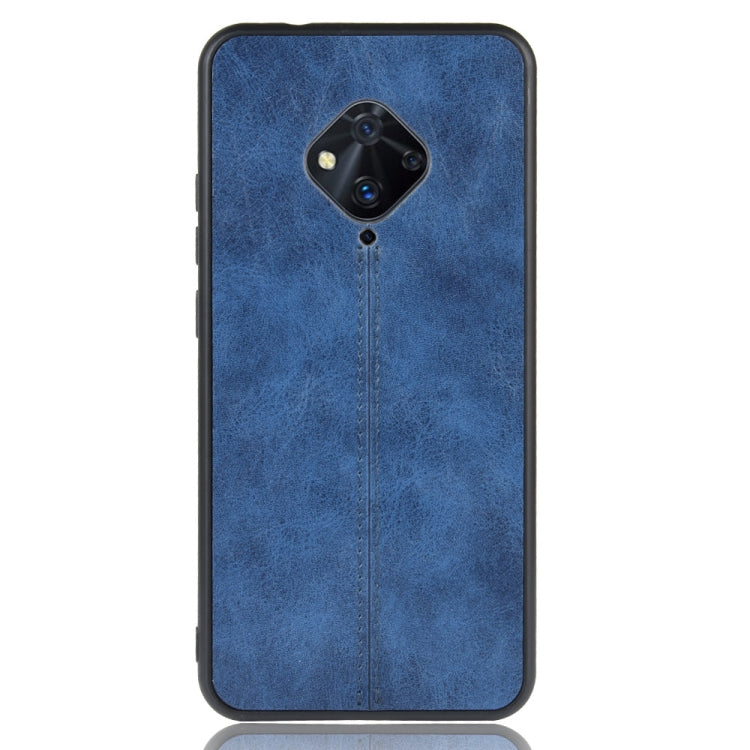 For Vivo S5 Shockproof Sewing Cow Pattern Skin PC + PU + TPU Case