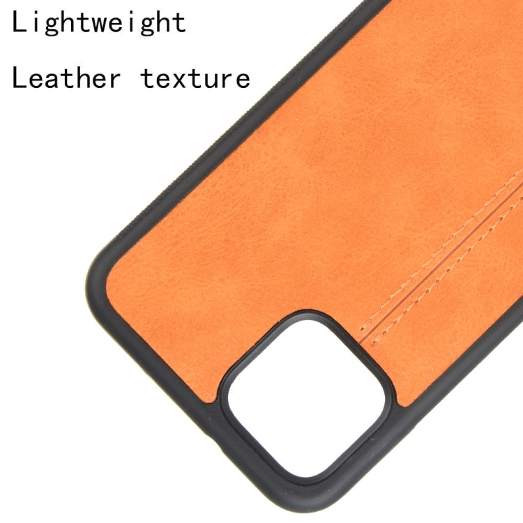 For Google Pixel 4 XL Shockproof Sewing Cow Pattern Skin PC + PU + TPU Case