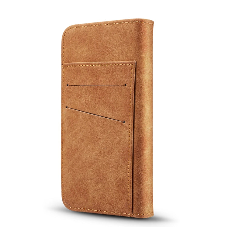 For?Sony Xperia X Compact ?Retro?Magnetic?Detachable?Horizontal?Flip?Leather?Case, ?with?Card?Slots?&?Wallet?&?Photo?Frame