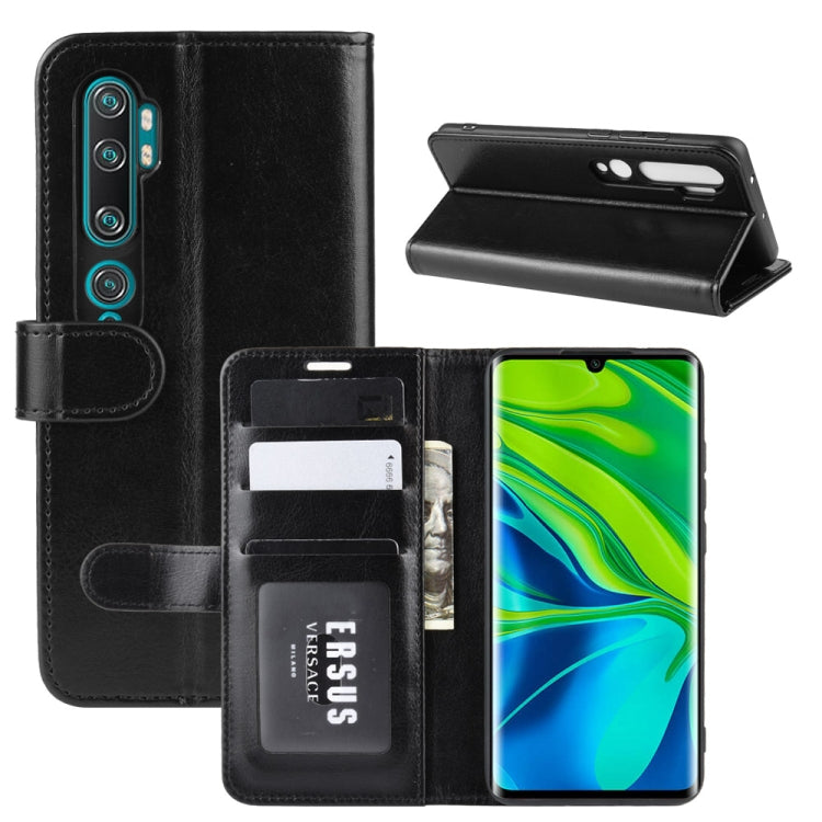 For Xiaomi Mi Note 10 / Note 10 Pro / CC9 Pro R64 Texture Single Horizontal Flip Protective Case with Holder & Card Slots & Wallet& Photo Frame