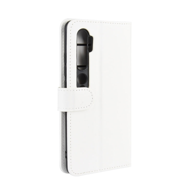 For Xiaomi Mi Note 10 / Note 10 Pro / CC9 Pro R64 Texture Single Horizontal Flip Protective Case with Holder & Card Slots & Wallet& Photo Frame