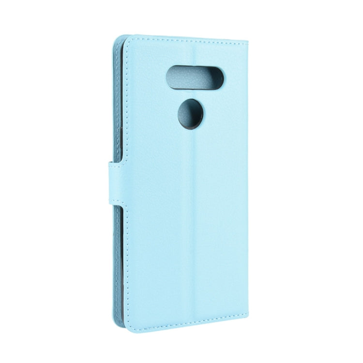 For LG K50S Litchi Texture Horizontal Flip Protective Case with Holder & Card Slots & Wallet