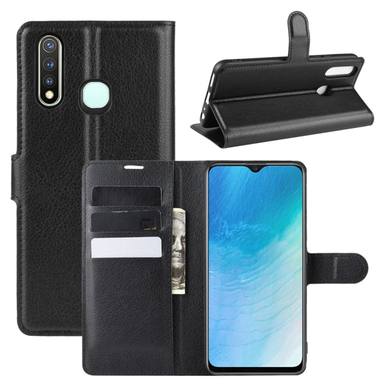 For VIVO U3/Y5s/Y19 Litchi Texture Horizontal Flip Protective Case with Holder & Card Slots & Wallet
