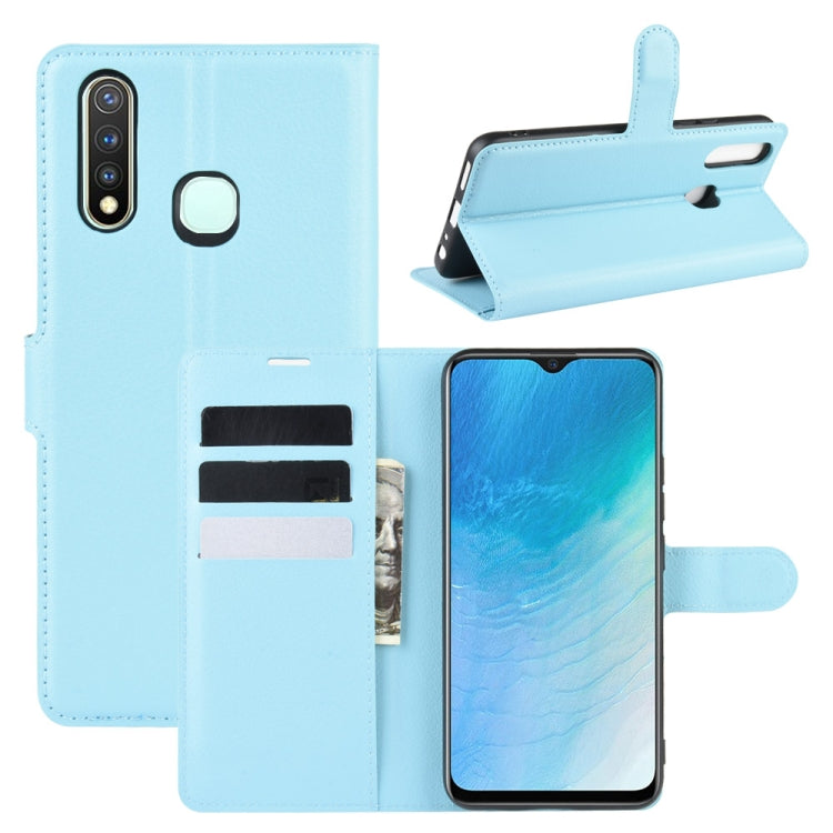 For VIVO U3/Y5s/Y19 Litchi Texture Horizontal Flip Protective Case with Holder & Card Slots & Wallet