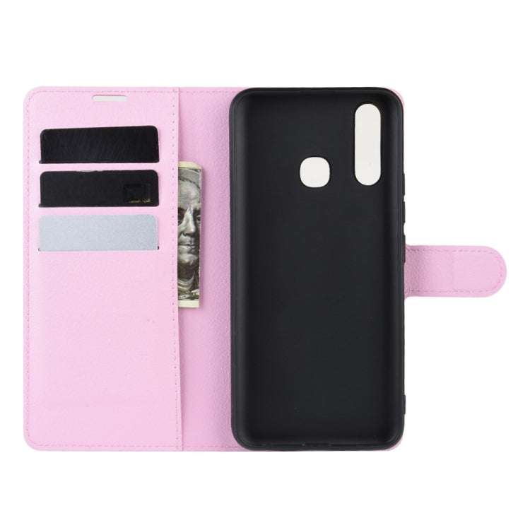 For VIVO U3/Y5s/Y19 Litchi Texture Horizontal Flip Protective Case with Holder & Card Slots & Wallet