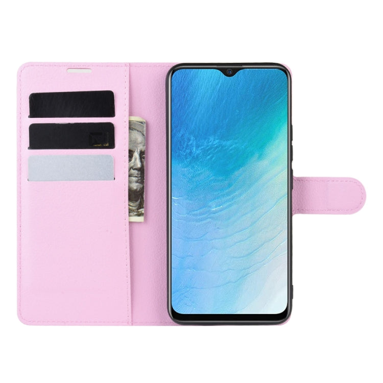 For VIVO U3/Y5s/Y19 Litchi Texture Horizontal Flip Protective Case with Holder & Card Slots & Wallet