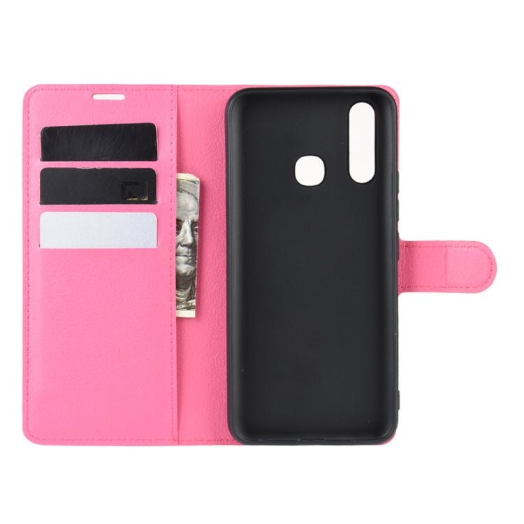 For VIVO U3/Y5s/Y19 Litchi Texture Horizontal Flip Protective Case with Holder & Card Slots & Wallet