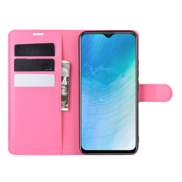 For VIVO U3/Y5s/Y19 Litchi Texture Horizontal Flip Protective Case with Holder & Card Slots & Wallet