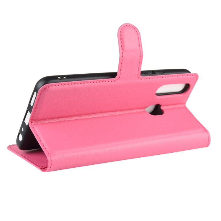 For VIVO U3/Y5s/Y19 Litchi Texture Horizontal Flip Protective Case with Holder & Card Slots & Wallet